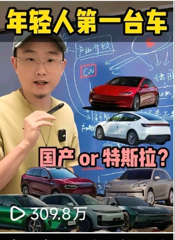 年轻人第一台车，国产/Tesla？